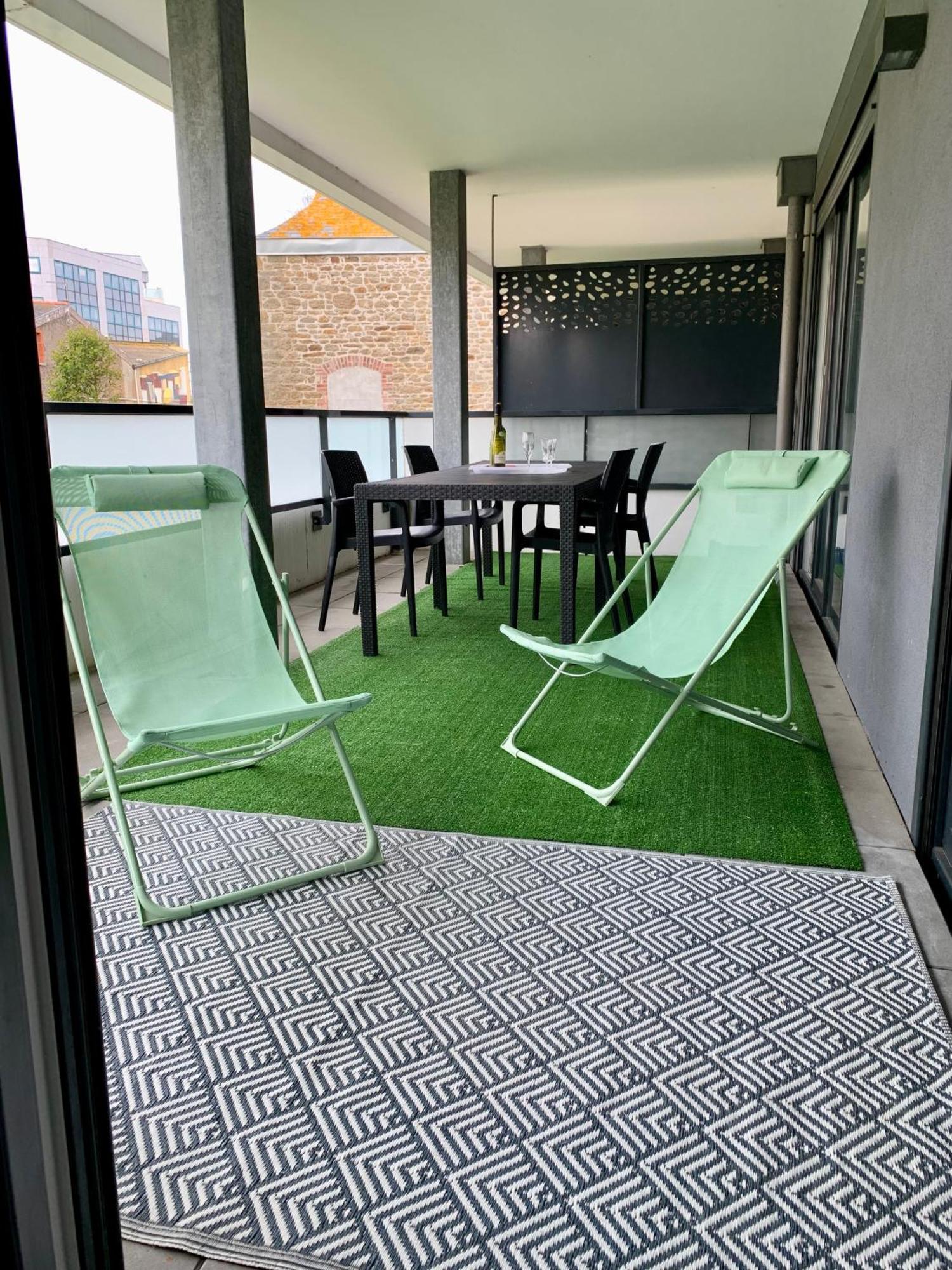 Les Terrasses Apartment Saint-Malo Bagian luar foto