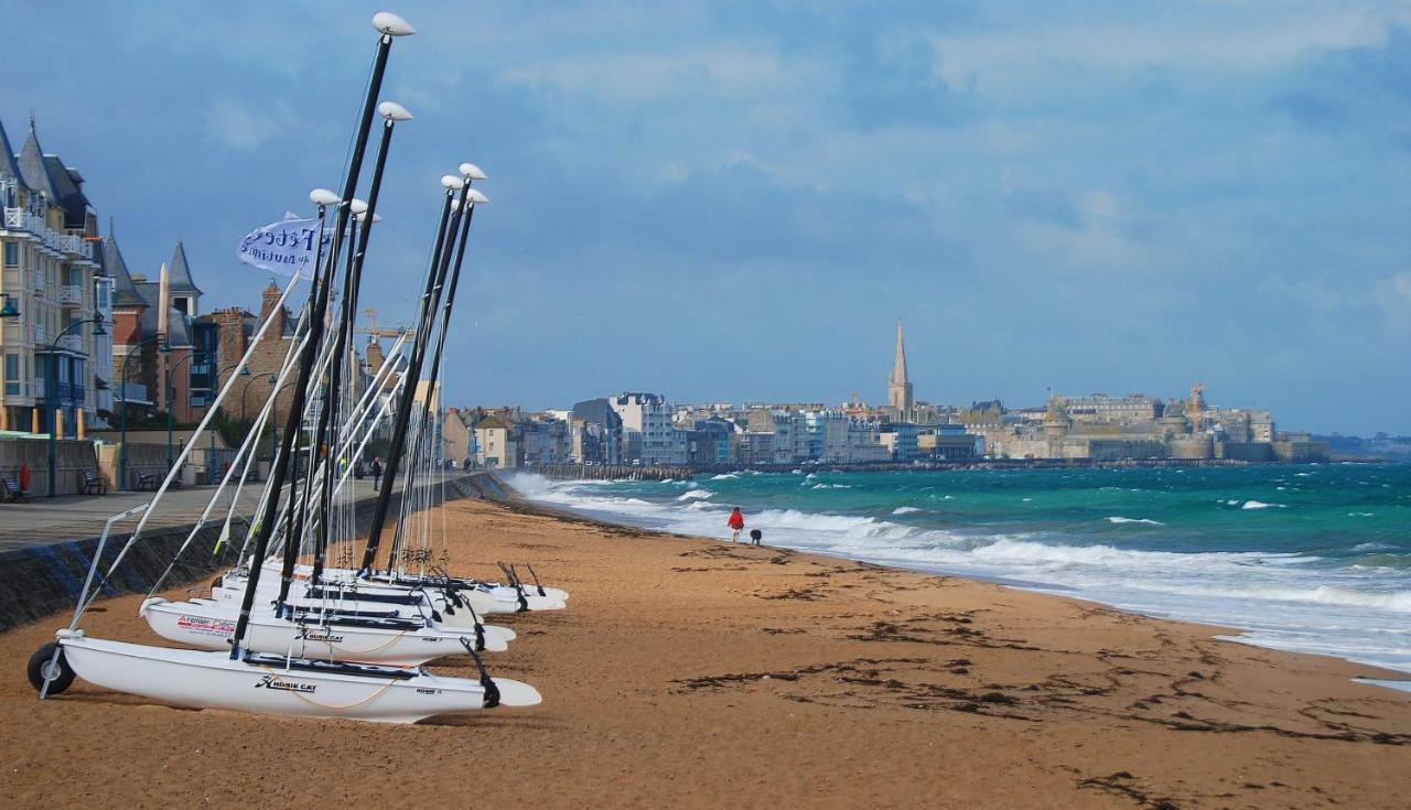 Les Terrasses Apartment Saint-Malo Bagian luar foto